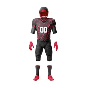 Maillot de football américain personnalisé en mesh avec logo pour homme – Taille adulte - Product Image 6