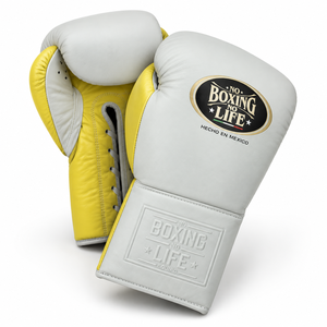 Gants d'entraînement MMA professionnels No Boxing No Life en cuir véritable avec fermeture à lacets, logo personnalisé, couleur personnalisée, respirants et résistants - Product Image 3