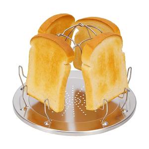 ที่วางขนมปังสแตนเลสทันสมัย ดีไซน์สร้างสรรค์ ทนทาน ใช้งานได้หลากหลาย เข้ากันอย่างลงตัวกับเครื่องครัวเพื่อความสวยงามเป็นระเบียบ - Product Image 1