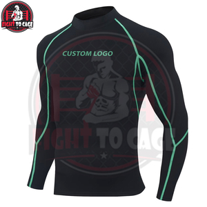 เสื้อรัดกล้ามเนื้อสำหรับผู้ใหญ่ MMA bjj พิมพ์ลายดิจิทัล แขนยาว แห้งเร็ว สวมใส่สบาย คุณภาพเยี่ยม ราคาขายส่ง เป็นมิตรต่อสิ่งแวดล้อม - Product Image 2