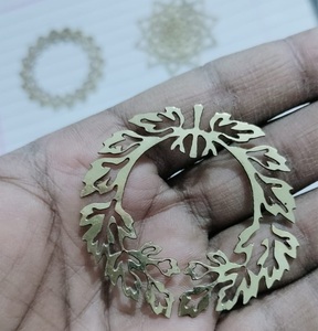 Dijes de Metal de Latón Hechos a Mano al por Mayor, Acabado Antiguo, Estilo Punk, Forma de Constelación, Bañados en Zinc Azul, Fornituras para Joyería - Product Image 2