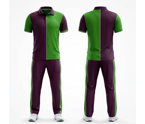 Quick Dry <b>Cricket</b> Uniform Set for Men & Youth Teams Sublimation Printed | Men Women Youth <b>Cricket</b> Wears Polo Shirt and Trouser - Product Image 3