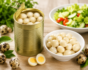 Delicious Canned Quail <b>Eggs</b> in Tin Ready-to-Use Culinary Grade Quail <b>Eggs</b> - Product Image 4