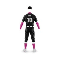 Ensemble uniforme de baseball tendance, nouvelle arrivée, couleur unie, confortable et respirant