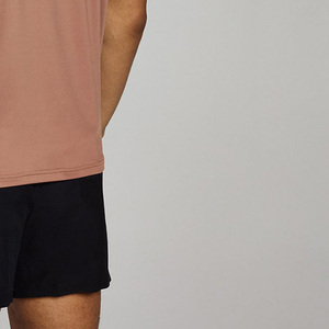 เสื้อกล้ามออกกำลังกายผู้ชายทรงเข้ารูป ผ้าถักผสมสแปนเด็กซ์/คอตตอน แห้งเร็ว ปักลาย - Product Image 4