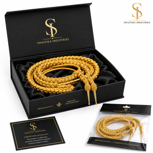 Cordones Aiguillettes o Aglets con Puntas Metálicas para Ceremonias en India - Product Image 4