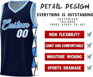 Maillots de basketball courts 100 % polyester respirants de haute qualité, vente en gros, tailles plus, bretelles ajustables, personnalisables pour équipes – Direct Usine - Product Image 2