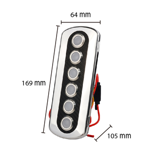 Hot selling High-Performance Waterproof Boat <b>Switch</b> Panel For Fishing Boat Electronics - Product Image 6
