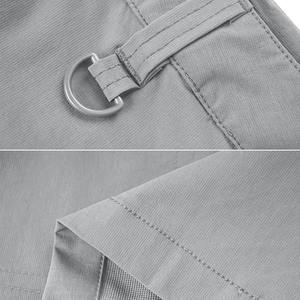 Pantalones cortos de senderismo para hombre de secado rápido con múltiples bolsillos, tela ligera y duradera para senderismo y trekking, uso en exteriores. - Product Image 6