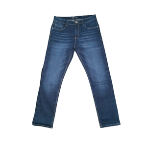Comfortable Men's Denim <b>Jeans</b> <b>with</b> Straight Fit Eco-Friendly & Breathable Washed Finish-Autumn Summer Casual Wear - Product Image 5