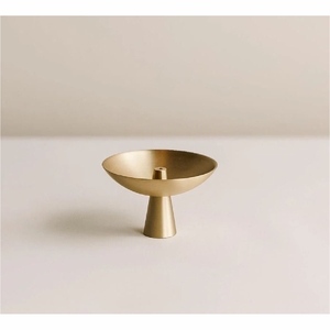 Wholesale Minimalist Brass <b>Incense</b> Burner Metal Stick Holder Ash Catcher Luxury <b>Cone</b> Censer Modern Home Decor Taper CandleHolder - Product Image 1