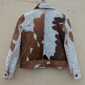 Wholesale Cowhider <b>Leather</b> <b>Jacket</b> Customized <b>Leather</b> <b>Jacket</b> <b>Long</b> Sleeves <b>Leather</b> <b>Jacket</b> Solid Color <b>Leather</b> <b>Jacket</b> - Product Image 5