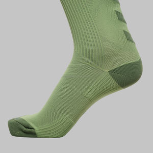 Vente en gros Logo personnalisé Chaussettes de compression Athletic Crew Chaussettes de sport unisexes à coussin blanc avec logo - Product Image 5