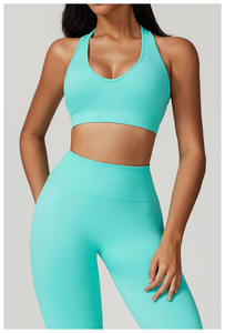 Best Selling Women Sports <b>Bra</b> High Quality Yoga <b>Bra</b> Soft Comfortable <b>Stretch</b> Fabric Gym Training Running Fitness Sports Wear - Product Image 5