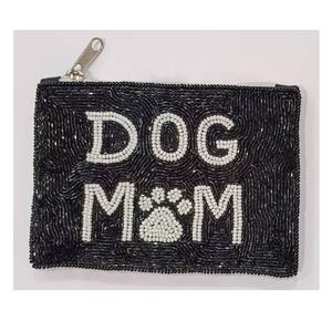 Monedero Moderno con Diseño de Rayas y Cuentas, con Bordado a Mano, para Llaves, Dinero, Tarjetas y Maquillaje, Multiusos, Ideal para Regalo - Product Image 2