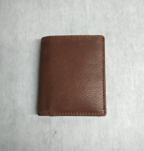 Carteras de Cuero Bovino Vintage Bicolor con Bolsillo Frontal, Cremallera, Tarjetero y Monedero, Bloqueo RFID, Económicas, MOQ Bajo, Para Todas las Estaciones, Cortas - Product Image 3