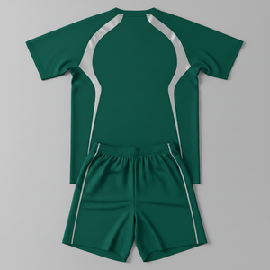 ชุดฟุตบอลยูนิเซ็กซ์พร้อมกางเกงขาสั้น ยี่ห้อ Gym Master ชุดสองชิ้น ชุดฝึกซ้อมฟุตบอล แห้งเร็ว ชุดกีฬา รับผลิตตามแบบ OEM - Product Image 2