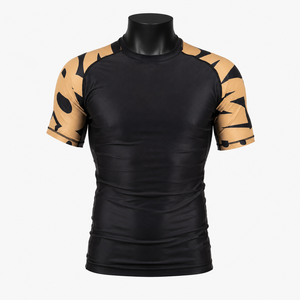 2026 Premium <b>Compression</b> <b>Shirt</b> Eco Friendly <b>Mens</b> Gym Fitness Spandex/Nylon UPF50+ Short Sleeve Quick Dry Breathable Custom Fit - Product Image 3