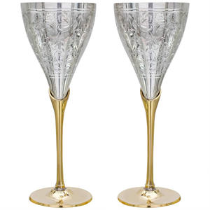 Copa de Cobre Martillado Artesanal, Flauta de Champán de Metal de Lujo con Tallo de Latón, Copa de Vino para Brindis de Boda, Suministros al por Mayor - Product Image 5