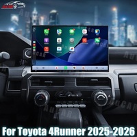 Autoradio AuCar 16 pouces Android 14 avec écran tactile, système audio GPS pour Toyota 4Runner 2025-2026, lecteur multimédia vidéo DVD