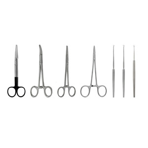 Juego de Instrumentos Dermatológicos Personalizados PISSCO, 14 Piezas, Kit de Herramientas Dermatológicas, Instrumentos Quirúrgicos Dermatológicos de Acero Inoxidable - Product Image 1