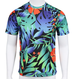 Camisetas Sublimadas OEM para Hombre, Camisetas Polo de Gimnasio, Camisetas para Correr de Secado Rápido, 100% Poliéster - Product Image 1