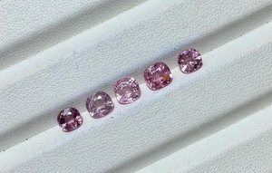 Espinela Rosa Natural Facetada, Piedras Sueltas para Joyería - Product Image 1