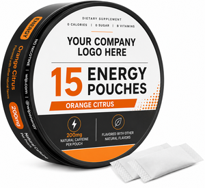 Pochettes Énergétiques Personnalisées pour Adultes, Caféine Naturelle pour Femmes Enceintes, Compléments Alimentaires 100% Naturels et Purs, Contrat OEM/ODM - Product Image 1