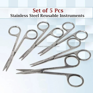 ชุดกรรไกรผ่าตัดไอริส พรีเมียม ขนาด 4.5 นิ้ว ปลายตรงคม สำหรับงานทันตกรรมและสัตวแพทย์ ได้รับการรับรองมาตรฐาน CE ISO ผู้ผลิต OEM คุณภาพดีที่สุด - Product Image 3