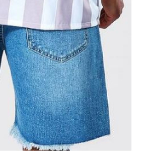 Custom Men's Vintage Half Pants Loose Baggy Denim <b>Jean</b> Shorts with Casual Style Eco-Friendly Summer Streetwear <b>Work</b> Shorts - Product Image 6