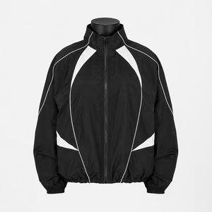 Chaqueta Cortavientos Ligera Personalizada para Hombre, Impermeable, Resistente al Viento, con Cierre Completo, para Deportes al Aire Libre, Fabricante Mayorista OEM ODM - Product Image 1