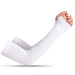 Manches de compression sportives personnalisables avec logo, protection UV, rafraîchissantes, pour cyclisme et pêche, manches vierges pour sublimation - Product Image 2