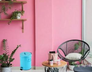 Cubo de basura retro azul de cinco litros con tapa y cubo interior extraíble, ideal para uso en interiores y exteriores. - Product Image 5