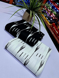 Tela africana estilo Gaborone con estampado de cera Ankara, mezcla de algodón y viscosa para vestidos y prendas de vestir para mujer - Product Image 2