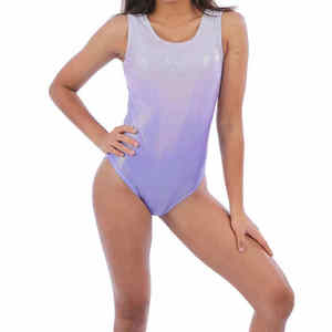 2025 Hot Sale <b>Rhinestones</b> Leotards Girls Sleeveless Yoga Child Fitness Dance Girls Gymnastic Leotard - Product Image 5