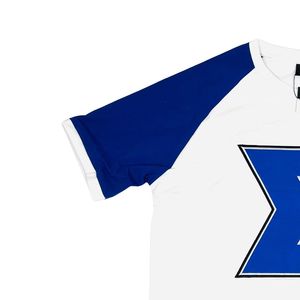 Camisa Premium Raglán Blanca y Azul de Phi Beta Sigma para Hombre, Ajuste Cómodo, Prenda de Alta Calidad para Fraternidad Griega, Ropa Casual - Product Image 5
