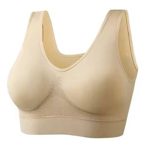 Haut court asymétrique pour femme |   Soutien-gorge de sport sexy sans dos rembourré |   Débardeur de yoga ajusté et solide pour l'entraînement – Vente en gros - Product Image 6