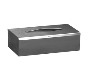 Boîte à mouchoirs en métal carrée moderne personnalisée, porte-mouchoirs décoratif pour table, pour hôtel de luxe, restaurant, salle à manger à domicile - Product Image 4