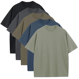 Nouvelle version haut de gamme – T-shirt vintage pour homme, coupe classique, tricoté, manches courtes, 100 % coton, anti-plis, séchage rapide, respirant - Product Image 3