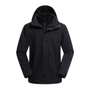 High Quality Waterproof Eco-Friendly Windproof Zipper Closure <b>Brace</b> Hiking Quilted Jacket for Men Winter - Product Image 1