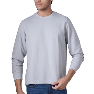 Calidad Premium impresión personalizada manga larga caída hombro cuello redondo mujeres sudaderas deportes correr sobre tamaño suéter camisa - Product Image 1