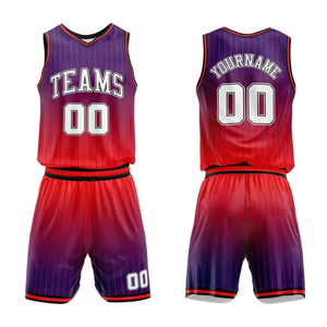 2026 Custom Design Basketball Short Jersey Wear Wholesale Price Printed Blank Sublimation Sportswear Men Basketball Uniform Set - Product Image 5