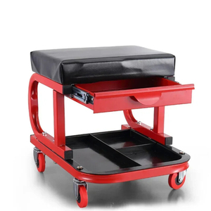 Universal Automotive Repair Tools Creeper Seat with <b>Drawer</b> and Tool Tray Heavy Duty Rolling Padded Seat 250lb Loading GAPGAR023 - Product Image 1