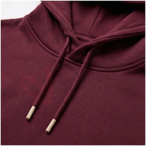 Ensemble de survêtement bordeaux pour homme, manches longues, à capuche, couleur unie, coupe décontractée, vêtements d'automne, respirant, 100% coton, pantalon de jogging - Product Image 4