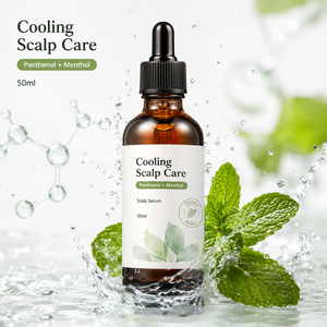 Sérum Coréen Panthénol Menthol pour Cuir Chevelu Sec – Soin Rafraîchissant 50ml - Product Image 3
