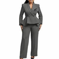 Blazer pour femmes, dernier design, couleur unie, manches longues, un seul bouton, blazers de bureau, costumes pour femmes, vestes pour femmes d'affaires