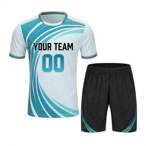 Ropa Deportiva de Tenis Profesional Personalizada de Alta Calidad, Transpirable, de Secado Rápido, 100% Poliéster, Tallas Grandes, Estampada para Verano, con Logotipo Personalizado del Equipo - Product Image 2