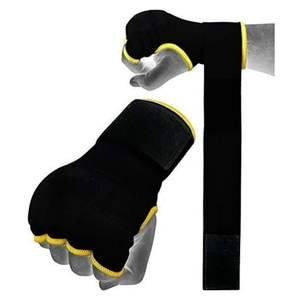 Bandages de boxe en coton élastique pour jeunes avec rembourrage en gel, pour entraînement de boxe, kickboxing, Muay Thai, avec protection des poignets - Product Image 3