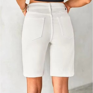 Nouveau style streetwear, short en toile décontracté personnalisé pour hommes, short de sport, short en denim, coupe droite, respirant, imperméable, séchage rapide - Product Image 3