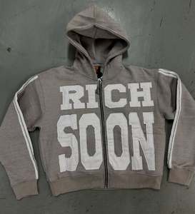 Sweat à capuche ajusté tendance, design personnalisé, marque privée, fournisseur en gros - Product Image 1